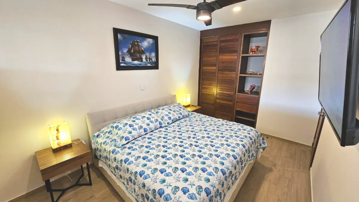 Ocean view from balcony